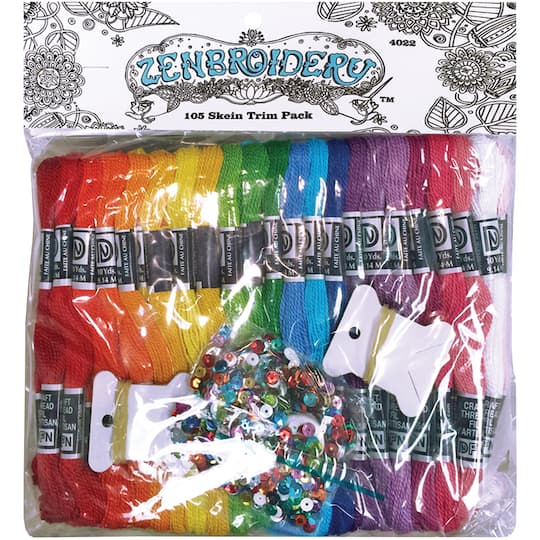 Design Works&#x2122; Zenbroidery Stitching Trim Pack